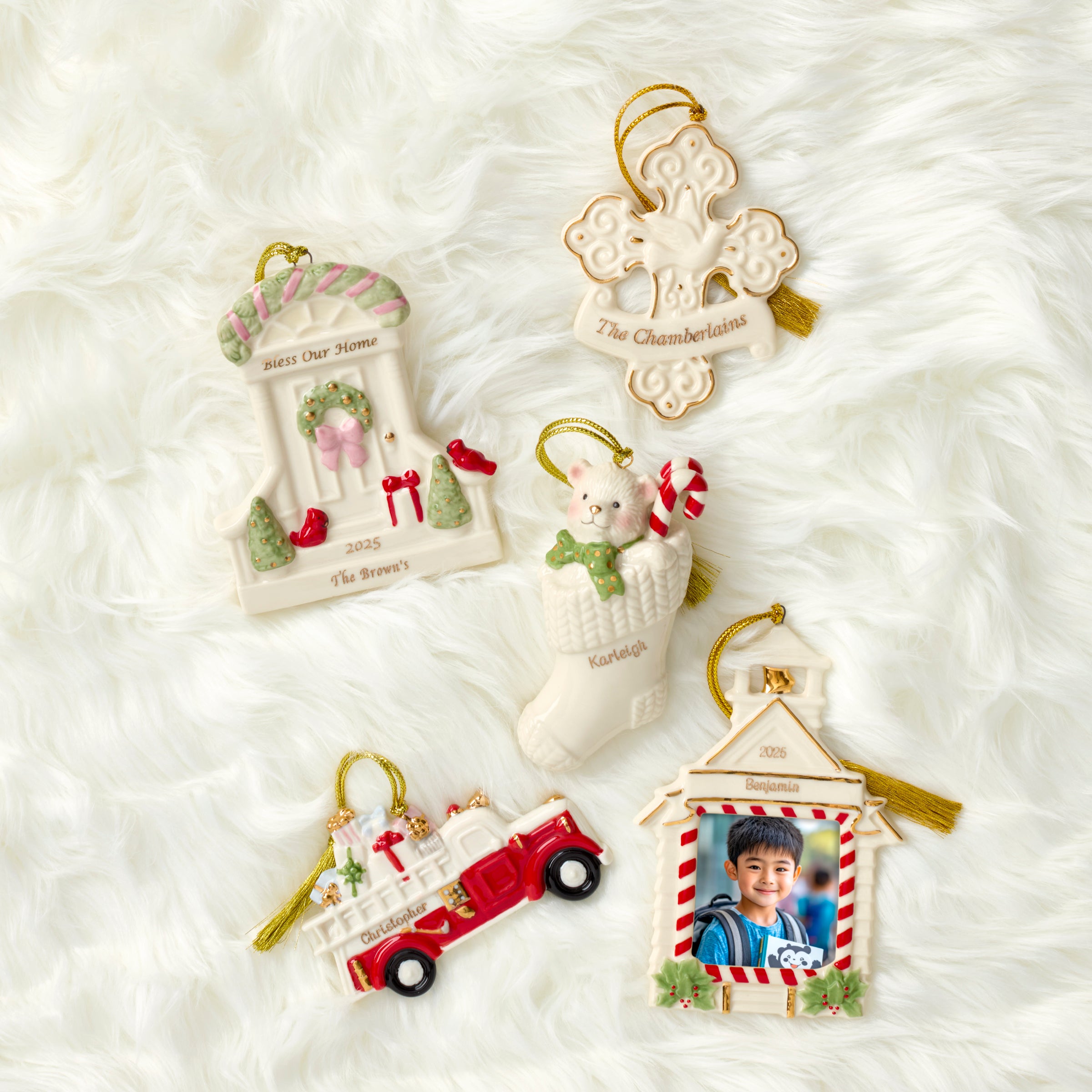 Personalized School Time Memories Ornament
